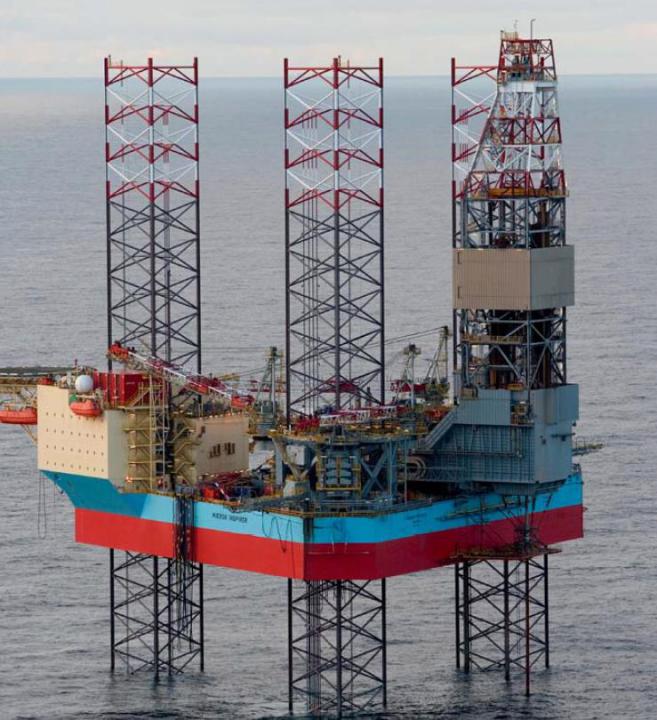 буровая платформа maersk contractors Exerter Enhancer