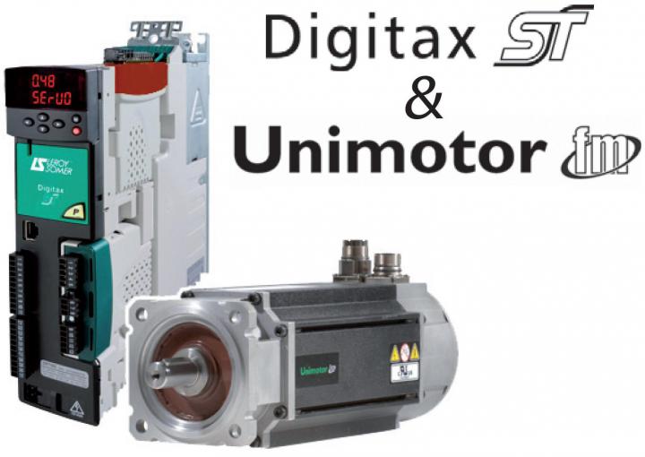 сервопривод Digitax ST и серводвигатель Unimotor Fm